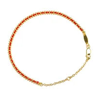 Red Rope Geometric String Bracelet – Buddha Stones “Lock of Good Wishes” with Chain & Lobster Clasp
